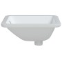 Lavabo de baño rectangular cerámica blanco 36,5x32x15,5 cm de vidaXL, Lavabos - Ref: Foro24-153723, Precio: 46,31 €, Descuent...