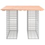 Gabion design garden bench Douglas fir wood 100x102x72 cm by vidaXL, garden benches - Ref: Foro24-834372, Price: 98,99 €, Dis...