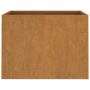 Jardinera de acero corten 62x47x46 cm de vidaXL, Maceteros y jardineras - Ref: Foro24-821558, Precio: 55,99 €, Descuento: %