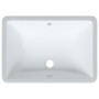 Lavabo de baño rectangular cerámica blanco 52x38,5x19,5 cm de vidaXL, Lavabos - Ref: Foro24-153726, Precio: 46,63 €, Descuent...