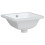 Lavabo de baño rectangular cerámica blanco 30,5x27x14 cm de vidaXL, Lavabos - Ref: Foro24-153722, Precio: 46,21 €, Descuento: %