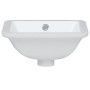 Lavabo de baño rectangular cerámica blanco 30,5x27x14 cm de vidaXL, Lavabos - Ref: Foro24-153722, Precio: 46,21 €, Descuento: %