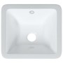 White ceramic rectangular bathroom sink 30.5x27x14 cm by vidaXL, Sinks - Ref: Foro24-153722, Price: 46,21 €, Discount: %