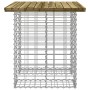 Gabion design garden bench impregnated pine wood 100x70x72cm by vidaXL, garden benches - Ref: Foro24-834367, Price: 125,99 €,...