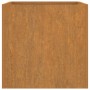 Jardinera de acero corten 62x47x46 cm de vidaXL, Maceteros y jardineras - Ref: Foro24-821558, Precio: 55,99 €, Descuento: %