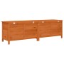 Garden chest solid brown fir wood 198.5x50x56.5 cm by vidaXL, Outdoor storage boxes - Ref: Foro24-364763, Price: 197,06 €, Di...