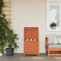 Solid wood garden chest brown fir 50x49x56.5 cm by vidaXL, Outdoor storage boxes - Ref: Foro24-364751, Price: 82,21 €, Discou...