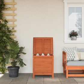 Solid wood garden chest brown fir 50x49x56.5 cm by vidaXL, Outdoor storage boxes - Ref: Foro24-364751, Price: 83,99 €, Discou...