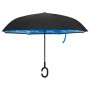 Black C-shaped handle umbrella 108 cm by vidaXL, Umbrella - Ref: Foro24-149142, Price: 18,95 €, Discount: %