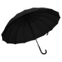 Automatic black umbrella 120 cm by vidaXL, Umbrella - Ref: Foro24-149139, Price: 19,06 €, Discount: %