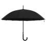 Black automatic umbrella 105 cm by vidaXL, Umbrella - Ref: Foro24-149138, Price: 16,29 €, Discount: %