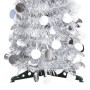 Abnehmbarer silberner künstlicher Weihnachtsbaum aus PET, 120 cm von vidaXL, Weihnachtsbäume - Ref: Foro24-320991, Preis: 17,...