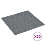 Self-adhesive pallets 20 pieces PVC 1.86 m² gray by vidaXL, Floors and carpets - Ref: Foro24-330167, Price: 28,64 €, Discount: %