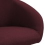 Silla de oficina giratoria tela morada de vidaXL, Sillas de oficina - Ref: Foro24-330519, Precio: 92,89 €, Descuento: %