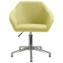 Swivel dining chairs 2 units green fabric by vidaXL, dining chairs - Ref: Foro24-330527, Price: 109,72 €, Discount: %