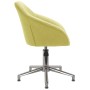 Swivel dining chairs 2 units green fabric by vidaXL, dining chairs - Ref: Foro24-330527, Price: 109,72 €, Discount: %