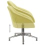 Swivel dining chairs 2 units green fabric by vidaXL, dining chairs - Ref: Foro24-330527, Price: 109,72 €, Discount: %