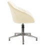 Cream Fabric Swivel Office Chair by vidaXL, Office chairs - Ref: Foro24-330511, Price: 122,99 €, Discount: %