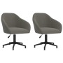 Swivel dining chairs 2 units dark gray velvet by vidaXL, dining chairs - Ref: Foro24-330579, Price: 165,79 €, Discount: %