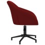 2pcs Red Wine Red Velvet Swivel Dining Chairs by vidaXL, dining chairs - Ref: Foro24-330583, Price: 135,01 €, Discount: %