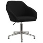 Black Fabric Swivel Office Chair by vidaXL, Office chairs - Ref: Foro24-330510, Price: 118,99 €, Discount: %