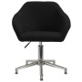 Silla de oficina giratoria de tela negra de vidaXL, Sillas de oficina - Ref: Foro24-330510, Precio: 118,62 €, Descuento: %