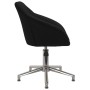 Silla de oficina giratoria de tela negra de vidaXL, Sillas de oficina - Ref: Foro24-330510, Precio: 118,62 €, Descuento: %