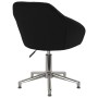 Silla de oficina giratoria de tela negra de vidaXL, Sillas de oficina - Ref: Foro24-330510, Precio: 118,62 €, Descuento: %