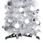 Silver PET folding artificial Christmas tree 150 cm by vidaXL, Christmas trees - Ref: Foro24-320992, Price: 30,38 €, Discount: %