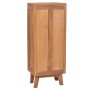 Sideboard with 5 drawers solid teak wood 40x30x100 cm by vidaXL, Sideboards - Ref: Foro24-332858, Price: 175,66 €, Discount: %