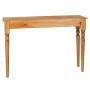 Solid mahogany wood console table 110x30x75 cm by vidaXL, Side tables - Ref: Foro24-332867, Price: 112,64 €, Discount: %