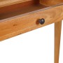 Solid mahogany wood console table 110x30x75 cm by vidaXL, Side tables - Ref: Foro24-332867, Price: 112,64 €, Discount: %