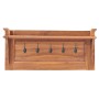 Solid teak wood wall coat rack 80x16.5x35 cm by vidaXL, Hat and coat racks - Ref: Foro24-332855, Price: 77,83 €, Discount: %