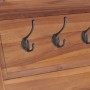 Solid teak wood wall coat rack 80x16.5x35 cm by vidaXL, Hat and coat racks - Ref: Foro24-332855, Price: 77,83 €, Discount: %