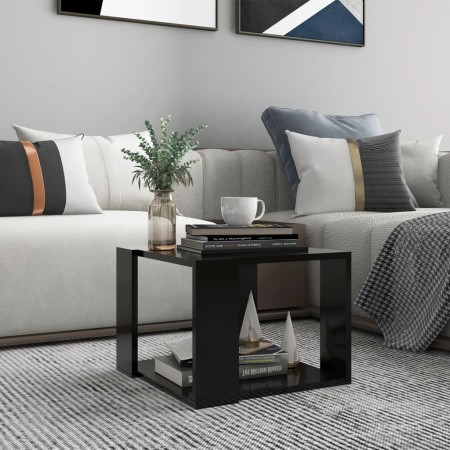 Black plywood coffee table 40x40x30 cm by vidaXL, Coffee table - Ref: Foro24-806311, Price: 29,17 €, Discount: %