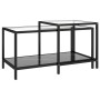 Center table 2 pieces black tempered glass by vidaXL, Side tables - Ref: Foro24-331615, Price: 98,59 €, Discount: %