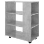 Betongrauer Sperrholz-Rollschrank 60x35x75 cm von vidaXL, Schließfächer und Lagerschränke - Ref: Foro24-808453, Preis: 60,29 ...