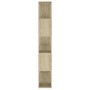 Sonoma oak plywood separator bookcase 100x24x155 cm by vidaXL, Bookcases and shelves - Ref: Foro24-809200, Price: 77,22 €, Di...