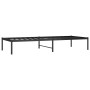 Estructura de cama metal negro 75x190 cm de vidaXL, Camas y somieres - Ref: Foro24-350836, Precio: 77,34 €, Descuento: %