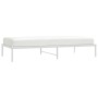 Estructura de cama de metal blanca 100x200 cm de vidaXL, Camas y somieres - Ref: Foro24-350908, Precio: 76,13 €, Descuento: %