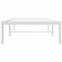 Estructura de cama metal blanco 75x190 cm de vidaXL, Camas y somieres - Ref: Foro24-350903, Precio: 77,32 €, Descuento: %