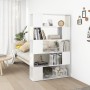 Engineered wood glossy white bookend by vidaXL, Bookcases and shelves - Ref: Foro24-809203, Price: 91,65 €, Discount: %