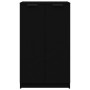 Black plywood shoe cabinet 59x35x100 cm by vidaXL, Shoe racks and shoe organizers - Ref: Foro24-811440, Price: 91,10 €, Disco...