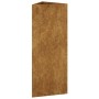 Jardinera de acero corten 30x26x75 cm de vidaXL, Maceteros y jardineras - Ref: Foro24-824545, Precio: 49,99 €, Descuento: %