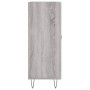 Aparador de madera de ingeniería gris Sonoma 69,5x34x90 cm de vidaXL, Aparadores - Ref: Foro24-828042, Precio: 91,99 €, Descu...