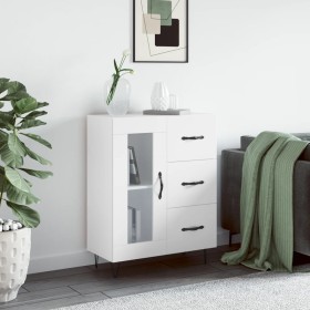 White engineered wood sideboard 69.5x34x90 cm by vidaXL, Sideboards - Ref: Foro24-828036, Price: 93,33 €, Discount: %