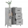 Concrete gray engineered wood sideboard 69.5x34x90 cm by vidaXL, Sideboards - Ref: Foro24-828048, Price: 95,31 €, Discount: %