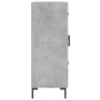 Aparador de madera de ingeniería gris hormigón 69,5x34x90 cm de vidaXL, Aparadores - Ref: Foro24-828048, Precio: 95,31 €, Des...