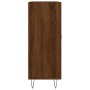 Aparador de madera de ingeniería marrón roble 69,5x34x90 cm de vidaXL, Aparadores - Ref: Foro24-828043, Precio: 91,94 €, Desc...