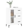 White engineered wood sideboard 69.5x34x90 cm by vidaXL, Sideboards - Ref: Foro24-828044, Price: 98,58 €, Discount: %